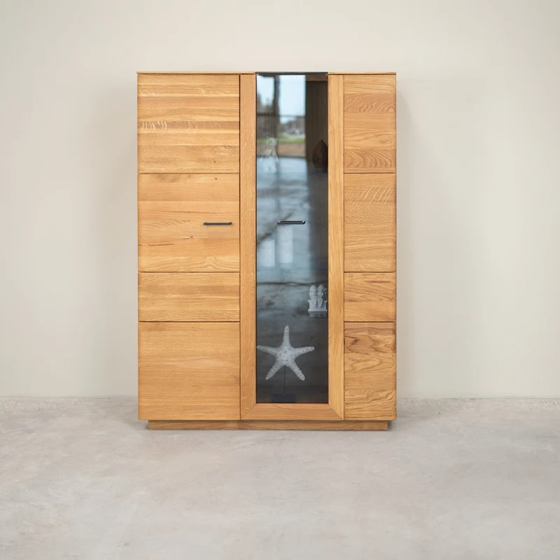 Vetrina in rovere massiccio Arvik | NordicStory