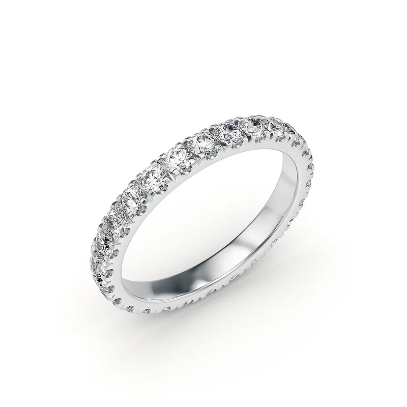 Roma Ring Weissgold 2.50mm