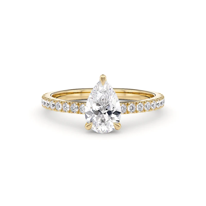 Estelle Verlobungsring Gelbgold
