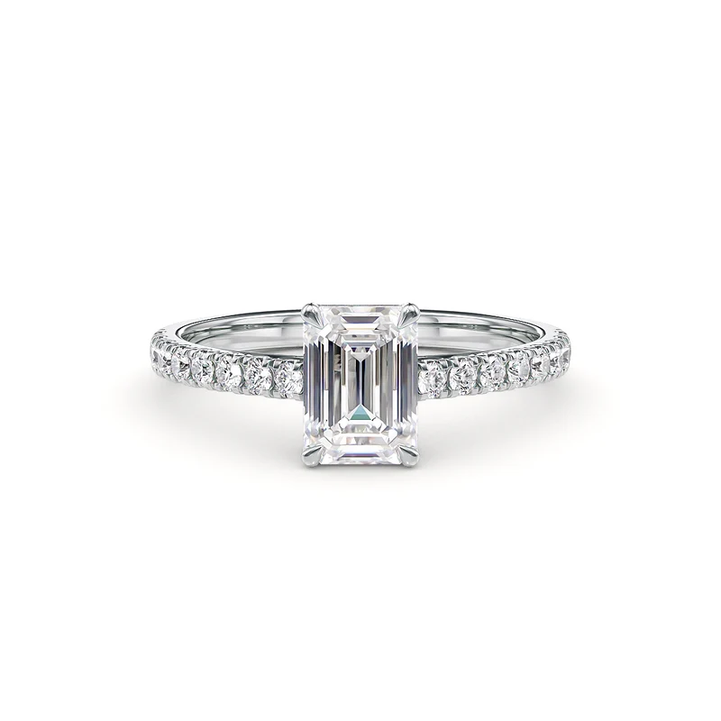 Athena Verlobungsring Weissgold