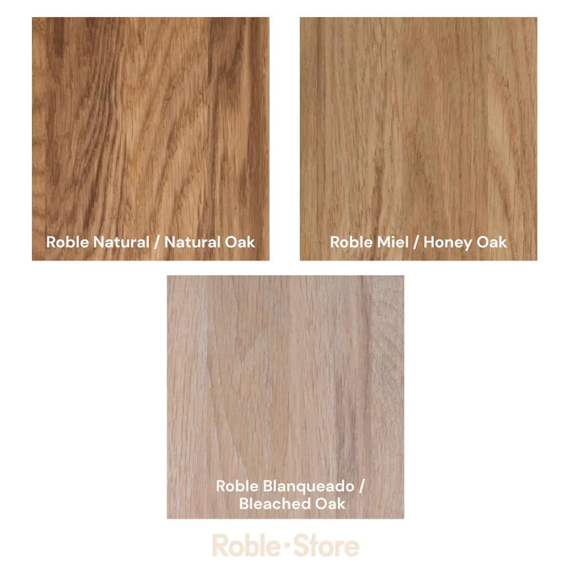 Campioni di colore del legno massiccio di quercia | NordicStory