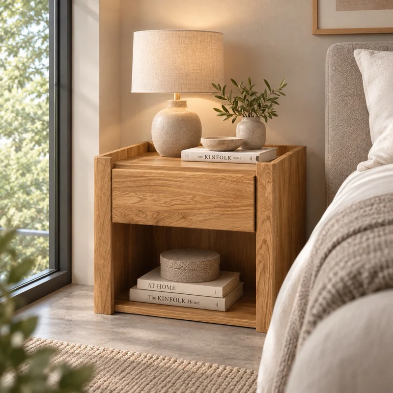Comodino in legno massello LISBOA 79 | LoftStory