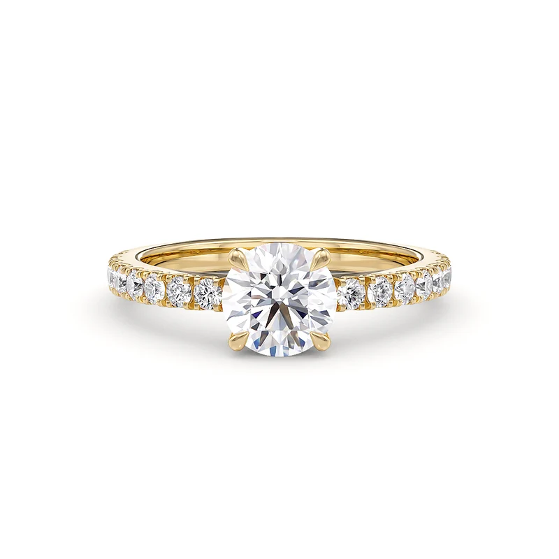 Florence Verlobungsring Gelbgold