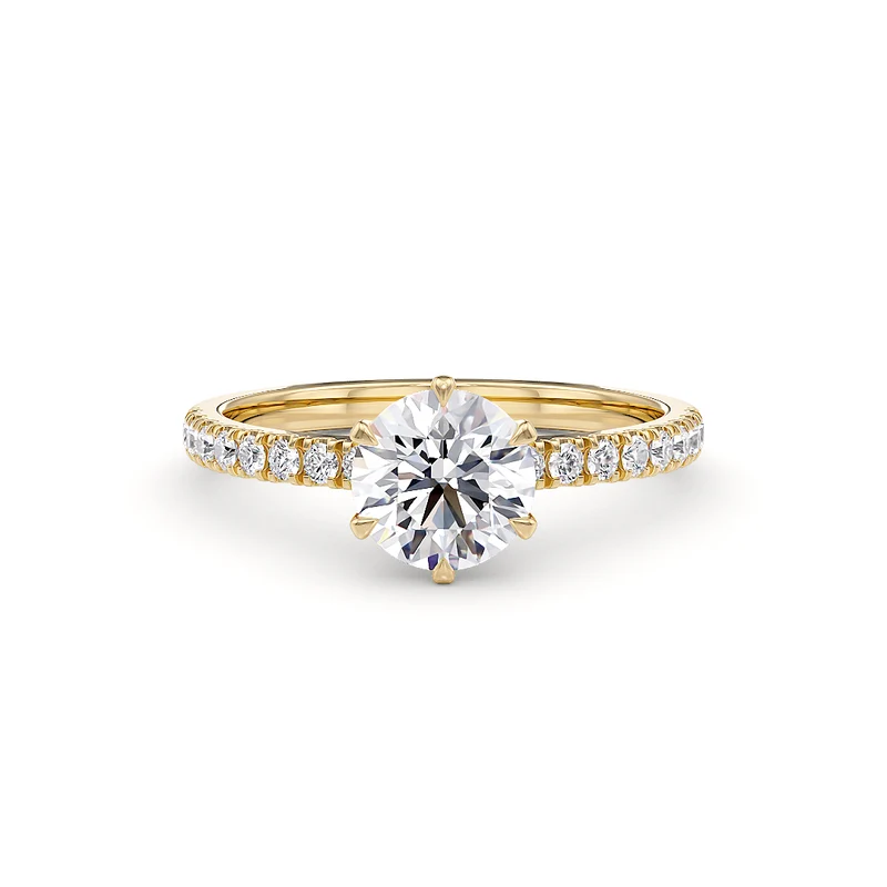 Positano Verlobungsring Gelbgold