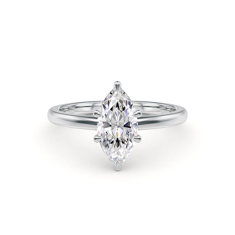 Gianna Verlobungsring Weissgold