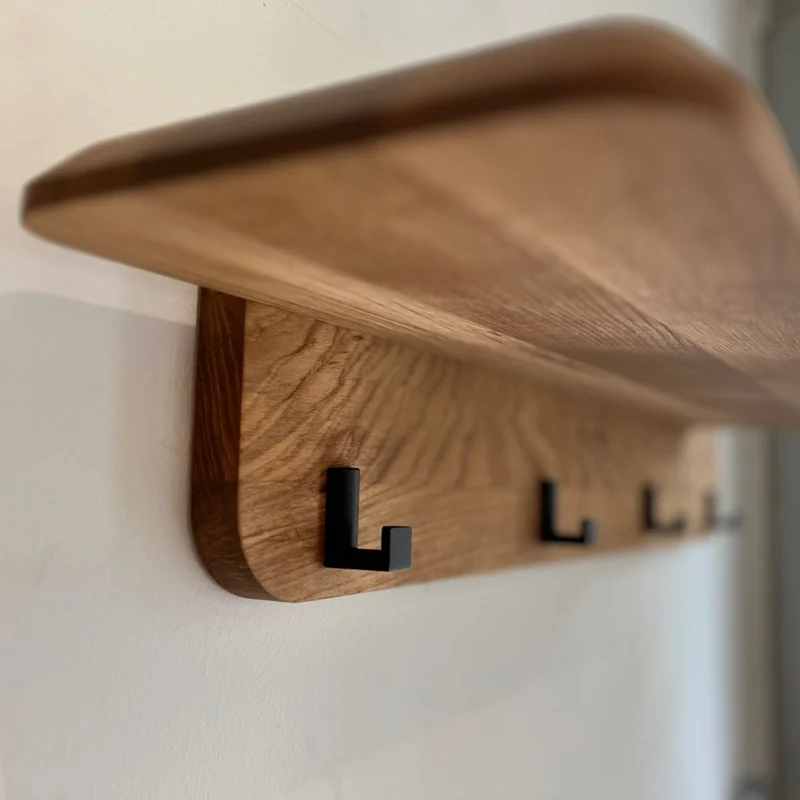 Appendiabiti in legno massello di rovere Geneva | NordicStory
