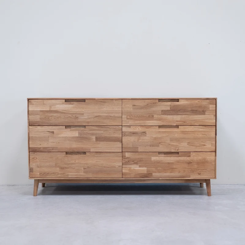 Credenza Comò in legno massello di rovere Escandi 4 | NordicStory