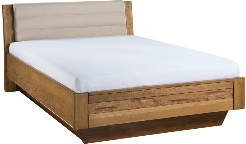 Letto a sbalzo in rovere rustico VELVET 74 | LoftStory