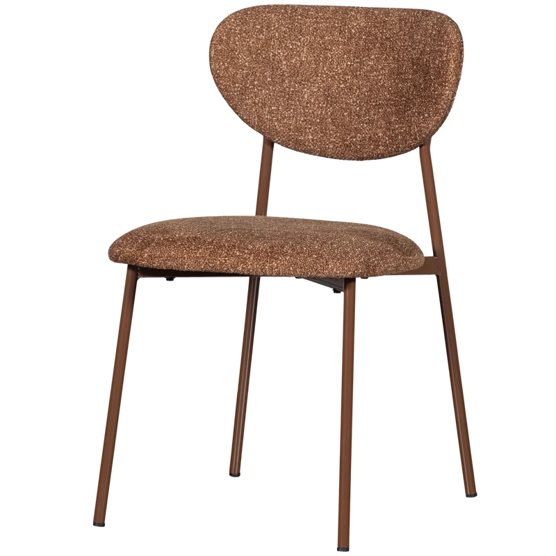 Set di 2 — Sedia da pranzo Valor marrone
