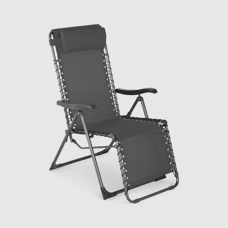 Cherymoya - Sdraio relax gravità zero grigia per giardino