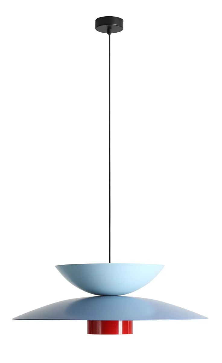 Lampada a sospensione Teya scuro Baby (65+ 37+ 15)