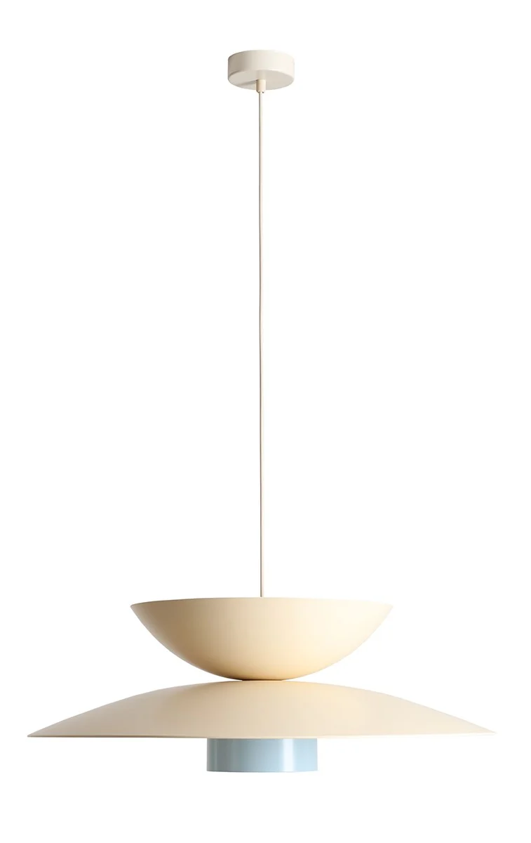 Lampada a sospensione Teya chiaro Baby (65+ 37+ 15)