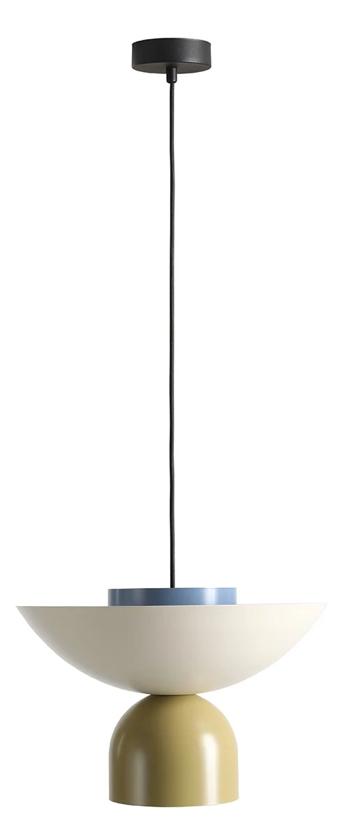 Lampada a sospensione Ilia scuro (37+ 15+ 15)