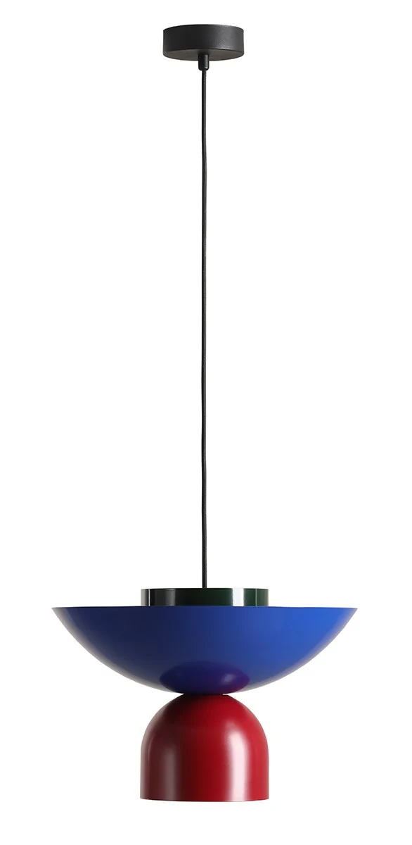 Lampada a sospensione Ilia scuro Deep (37+ 15+ 15)