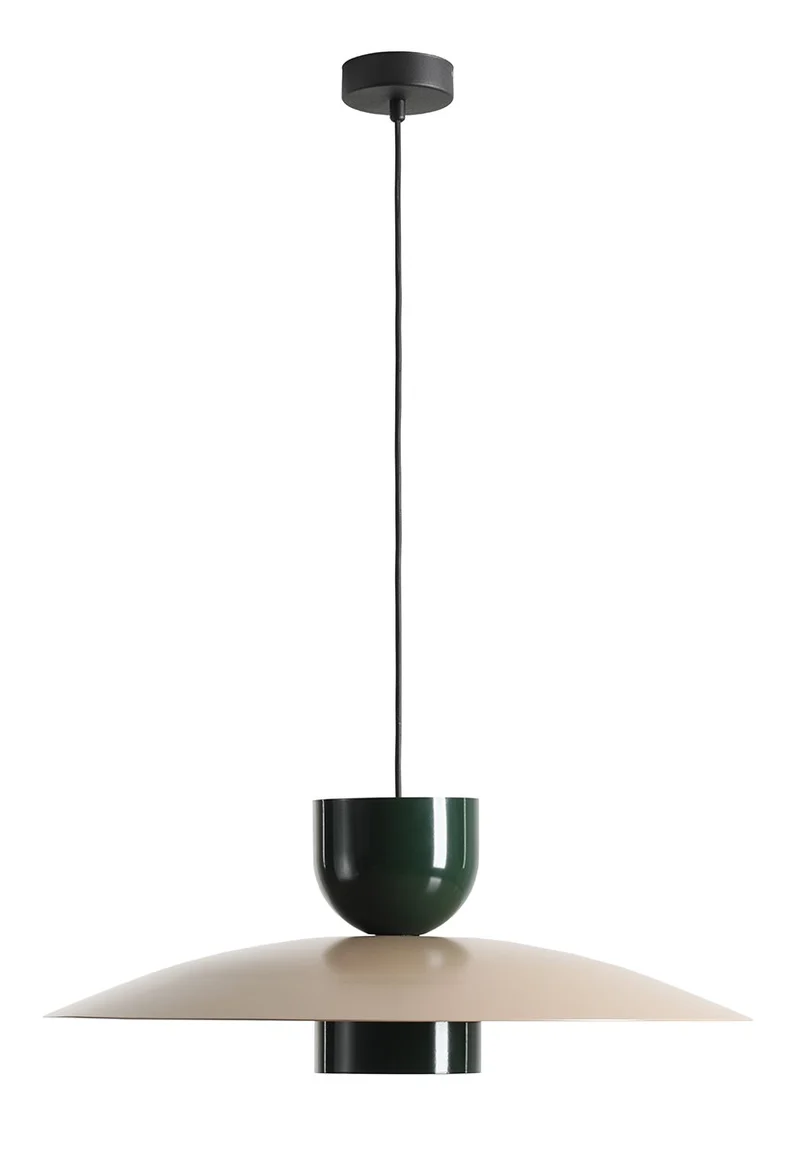 Lampada a sospensione Nutta scuro Beige+ Deep Deep (65+ 15 15)
