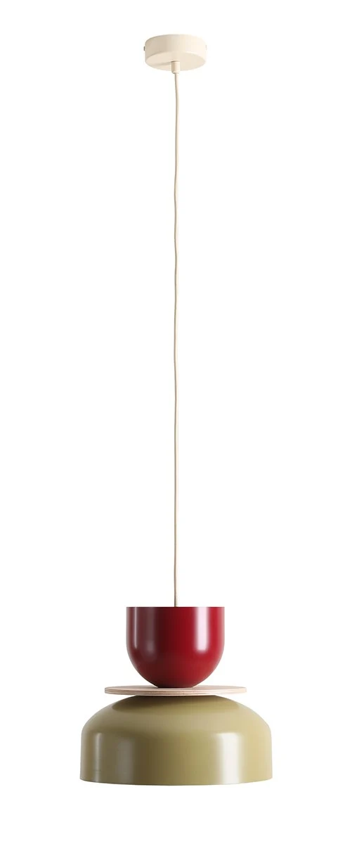 Lampada a sospensione Uto chiaro (30 15 Wood)