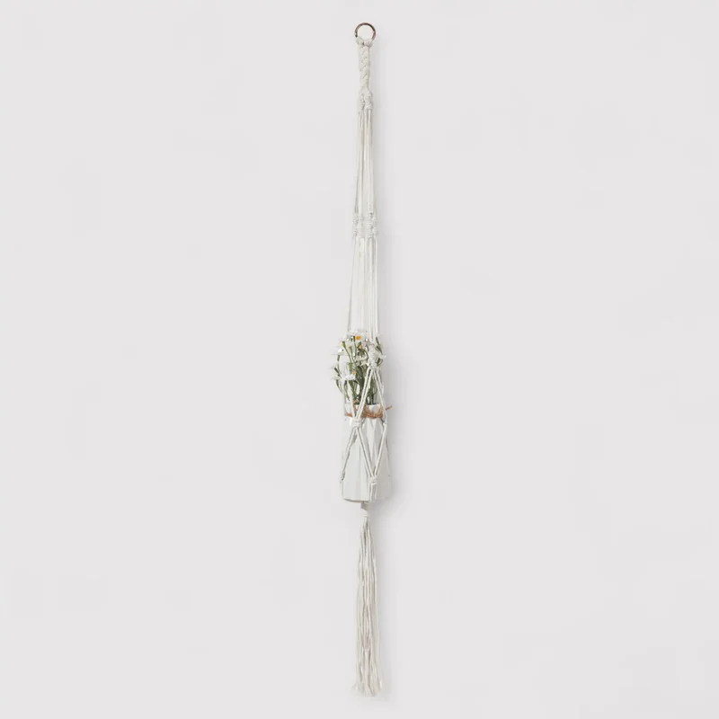 Sarracenia - Fioriera sospesa beige H 100 cm