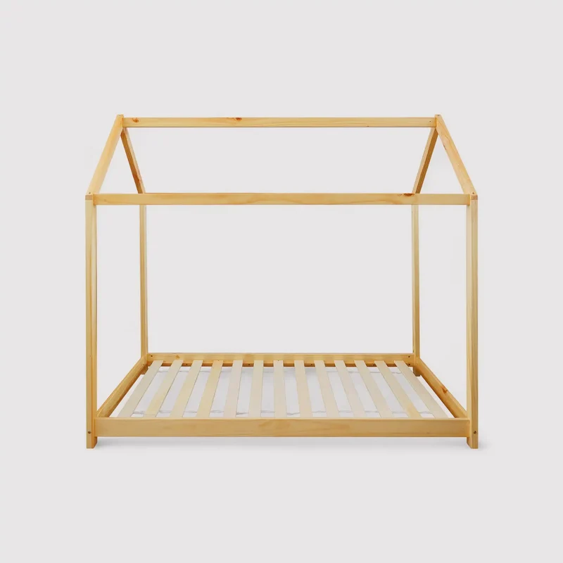 Tiglio - Letto montessoriano in legno naturale 167x87 cm