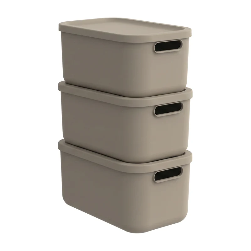 Set da 3 scatole portaoggetti ALBULA LIGHT 12 L
