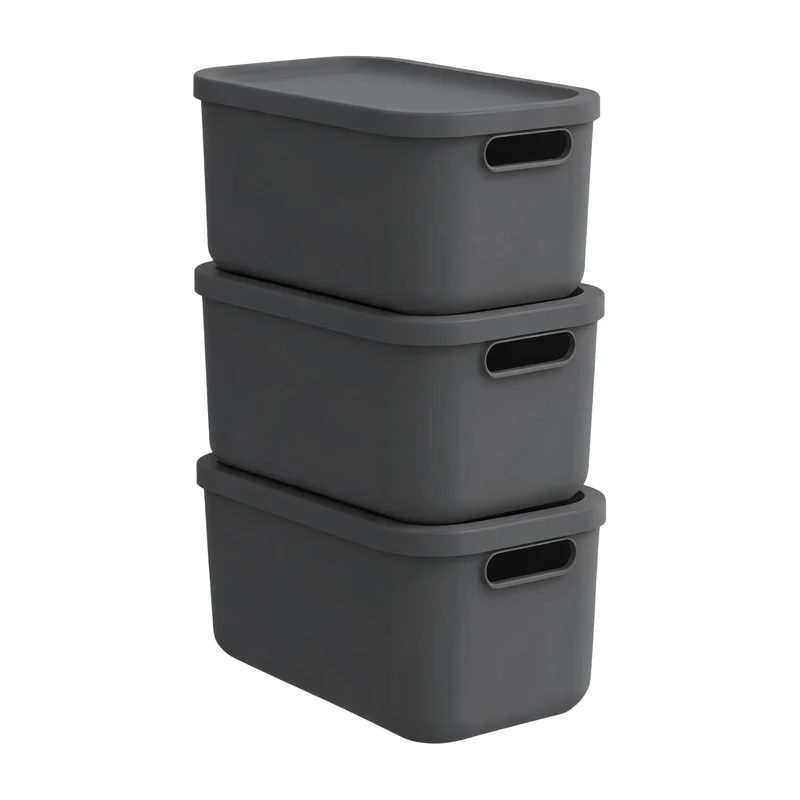 Set da 3 scatole portaoggetti ALBULA LIGHT 12 L