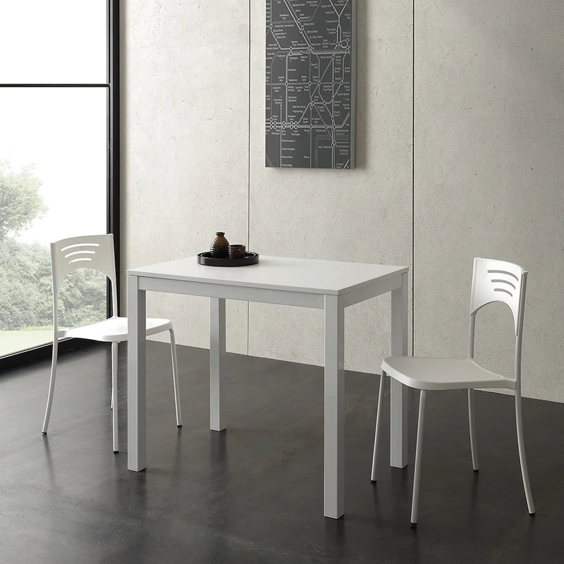 Micro Table - Tavolo consolle allungabile da pranzo moderno cm 90/140x60x76h
