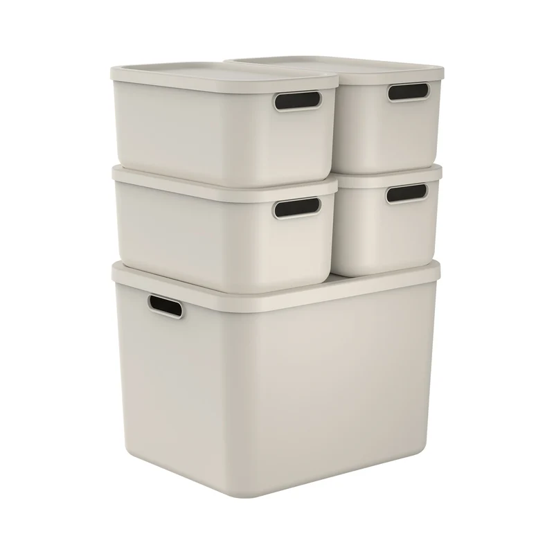 Set di contenitori – 1x 55 L + 4x 12 L ALBULA LIGHT