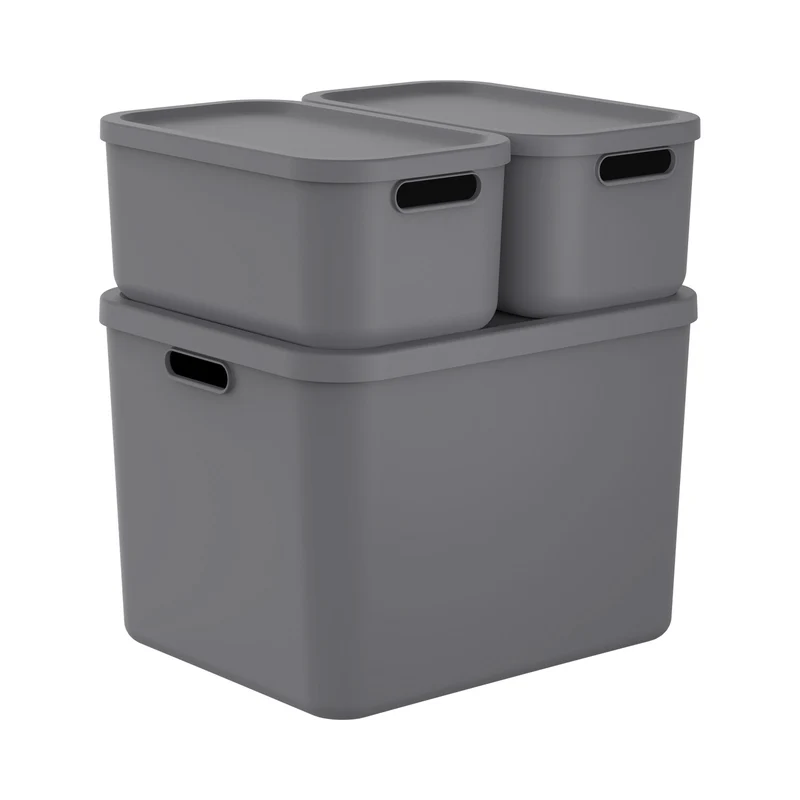 Set di contenitori Albula – 1x 55 L + 2x 12 L