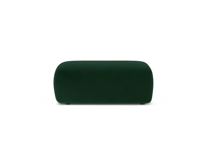 Pouf in Velluto, "Kate", 1 Posto, 99x60x43