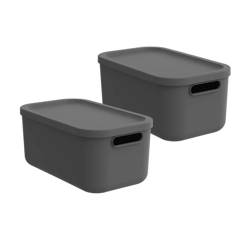 Scatola portaoggetti 12 l set da 2 ALBULA LIGHT