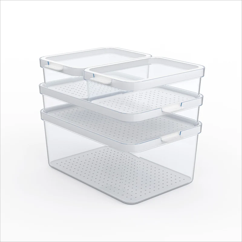 Organizer per frigorifero 4pezzi | Cauma