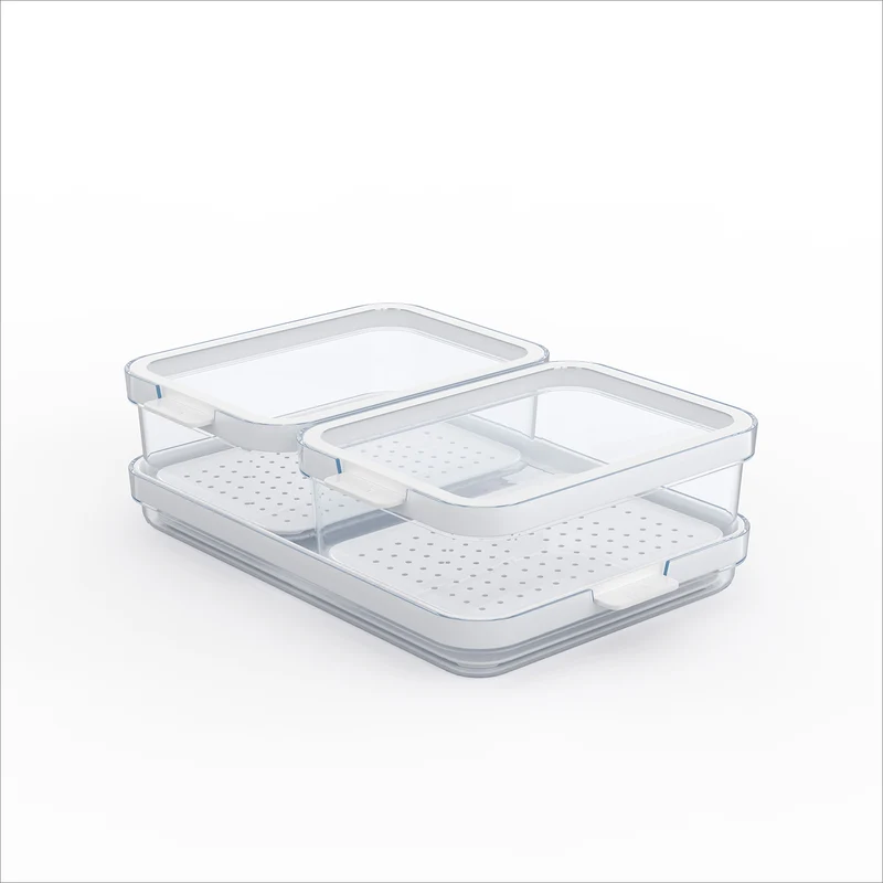 Set di contenitori frigorifero CAUMA – 3 pezzi