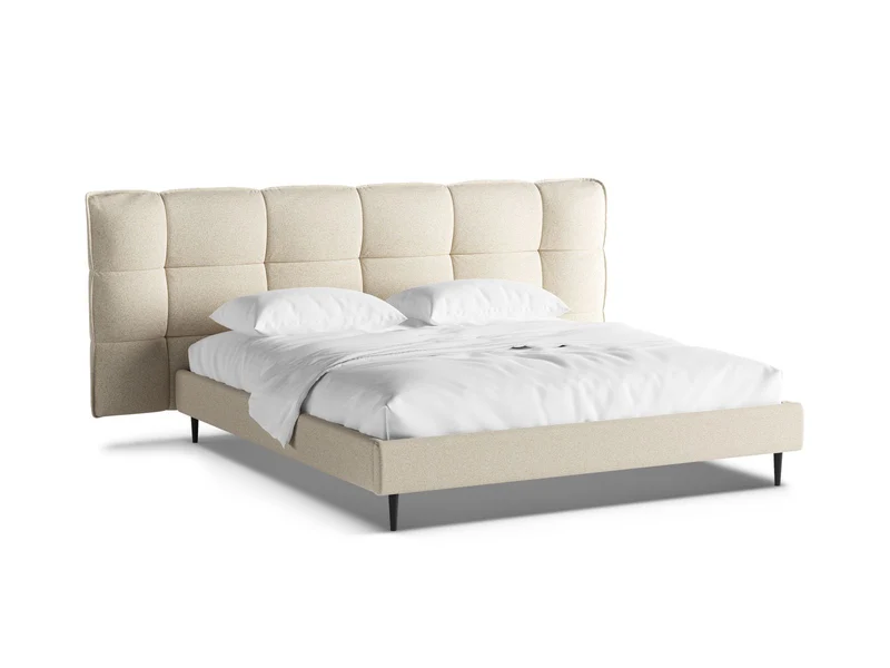 Letto con Contenitore e Testata, "Eric", 220x270x114