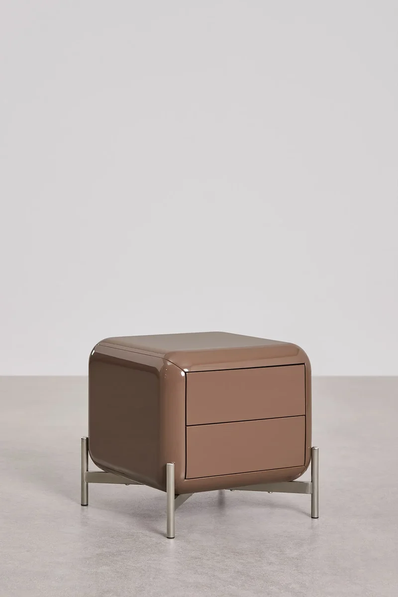 Alazne - Comodino 45x45 cm in MDF