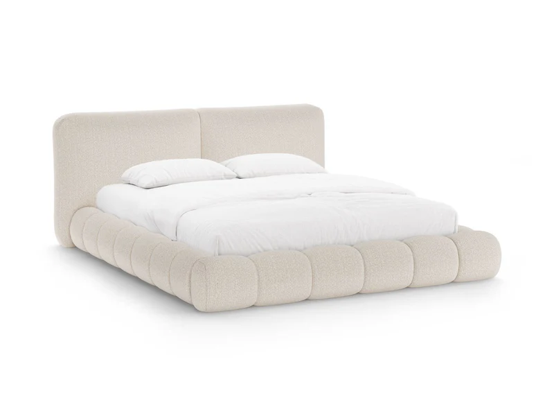 Letto con Contenitore e Testata, "Solange", 236x222x90