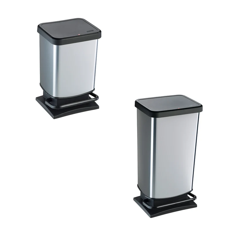 Set Pattumiera a Pedale 20 l e 40 l PASO