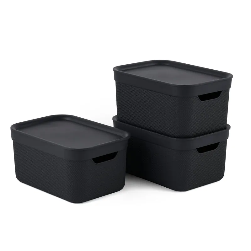 Set 3 pz Contenitore Deco con coperchio A5 5 l JIVE
