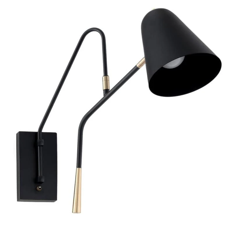 Lampada applique ALIGA nera