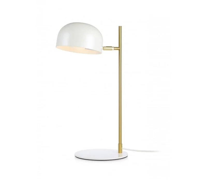 Lampada da tavolo POSE bianco nero grigio
