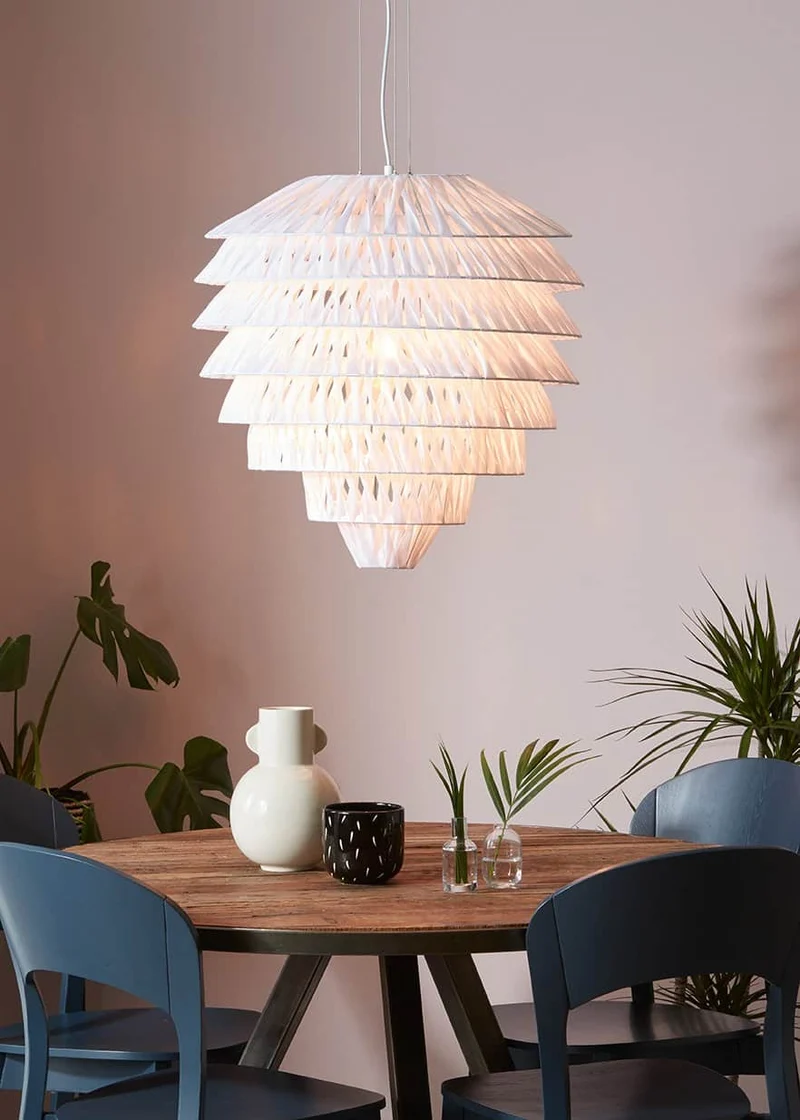 Lampada a sospensione DORSIA white 60cm