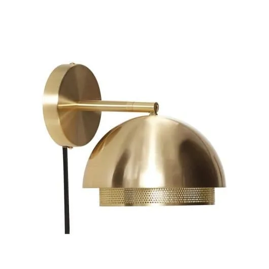Lampada da parete EDGE wall BRASS by Hübsch