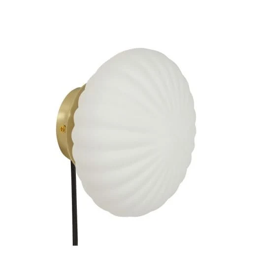 Lampada da parete KUMU in opale by Hübsch