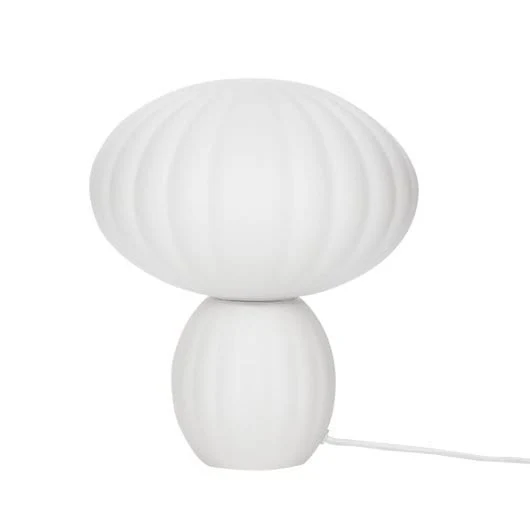 Lampada da tavolo KUMU bianca by Hübsch