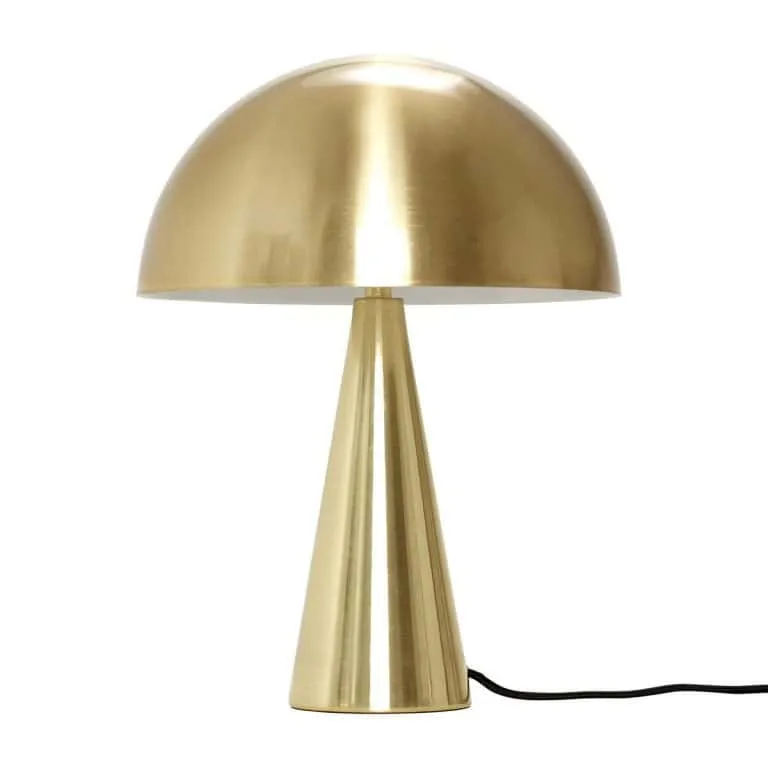 Lampada da tavolo MUSH MINI BRASS by Hübsch