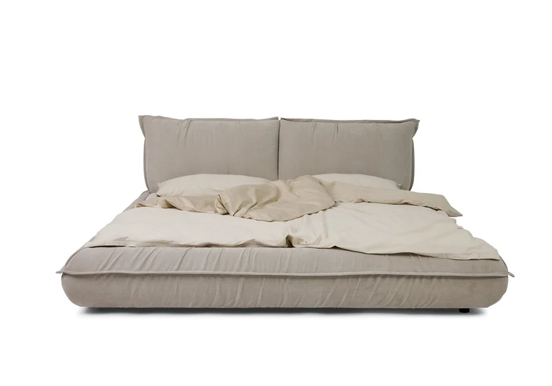 Tom Tailor PILLOW Bett mit Stauraum Chenillestoff