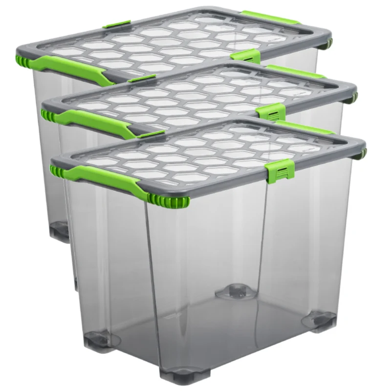 Set 3 pz Contenitore 65 l EVO TOTAL