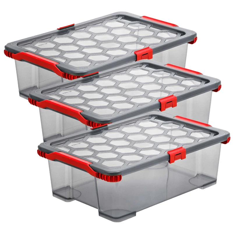 Set 3 pz Contenitore 30 l EVO TOTAL