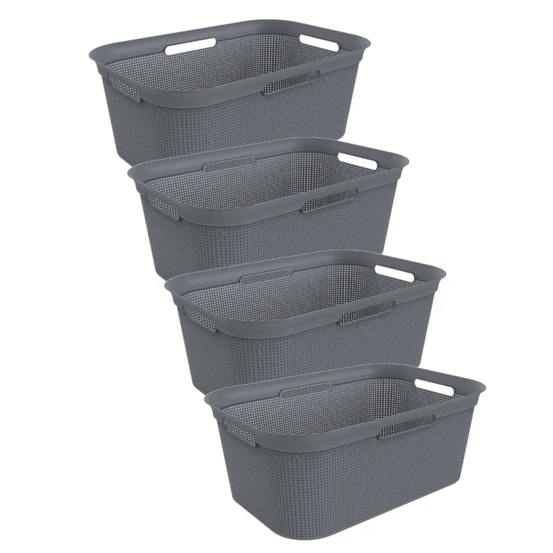 Set 4 pz Cesta portabiancheria 41 l BRISEN
