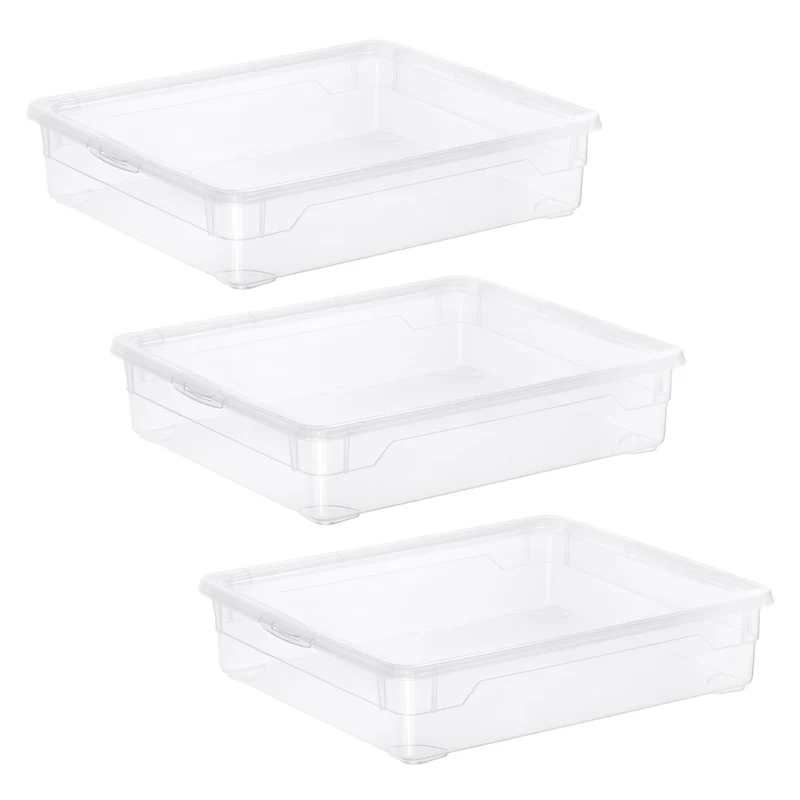Set Contenitore transparente per camicie 9 l CLEAR