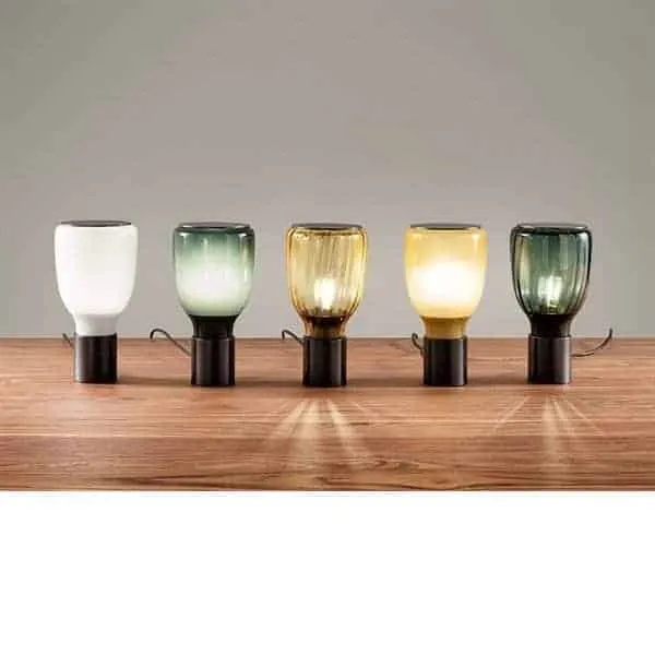 Lampada ACQUERELLI da tavolo in vetro soffiato by Bonaldo