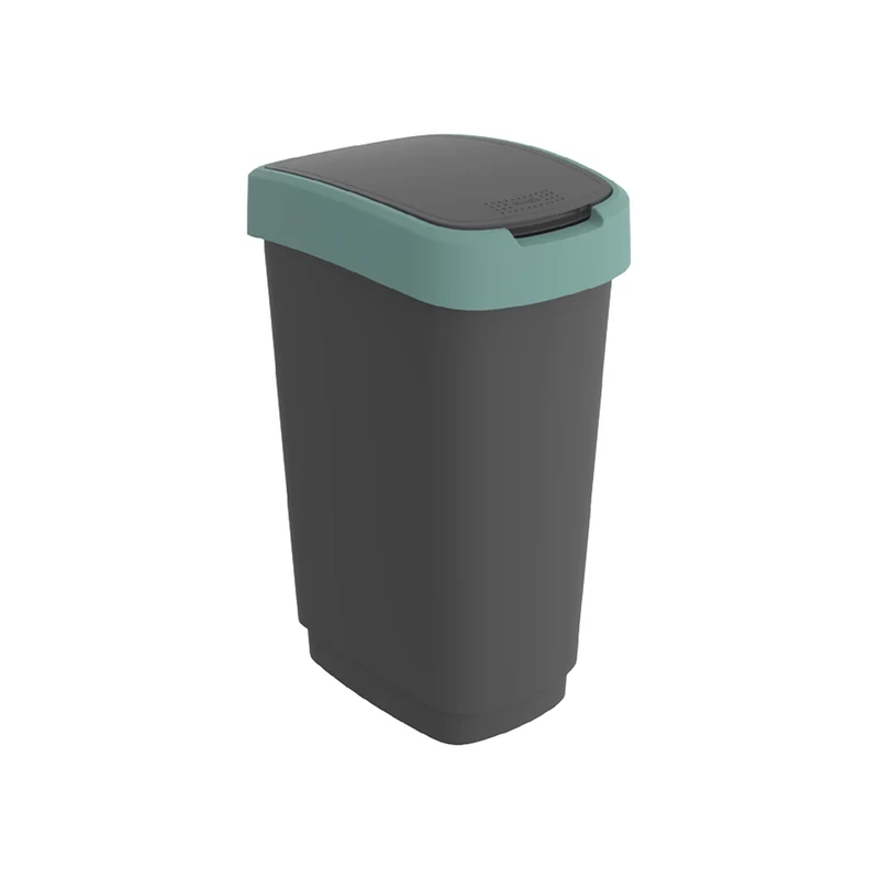 Pattumiera con coperchio basculante 50 l TWIST
